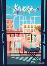 Cargar imagen en el visor de la galería, Cartel Poster Madrid Malasaña | Decoración de pared
