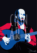 Cargar imagen en el visor de la galería, Cartel Poster Flamenco guitarrista | Decoración de pared
