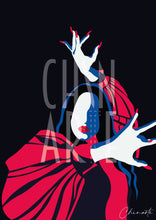 Cargar imagen en el visor de la galería, Cartel Poster Flamenco joven ¡Olé! | Decoración de pared
